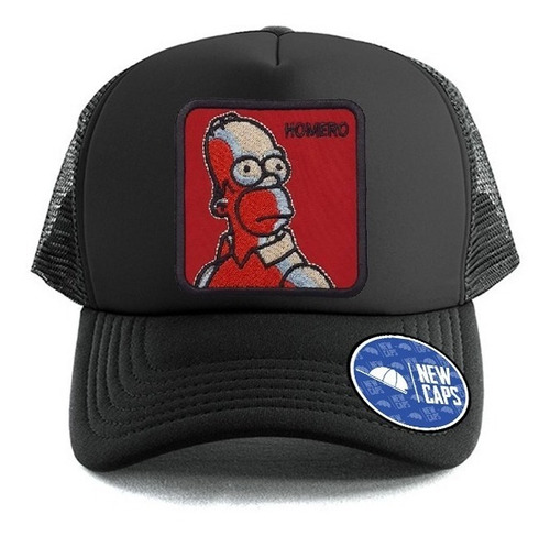 Gorra Parche Bordado Homero Simpson New Caps