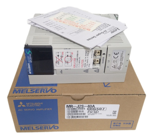 Mitsubishi Mr-j2s-40a Servo Drive Mrj2s40a Novo