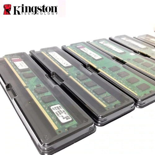 Imagem 3 de 3 de Memória Kingston Ddr2 2gb 1x2gb 800mhz Para Pc Kvr800d2n6/2g