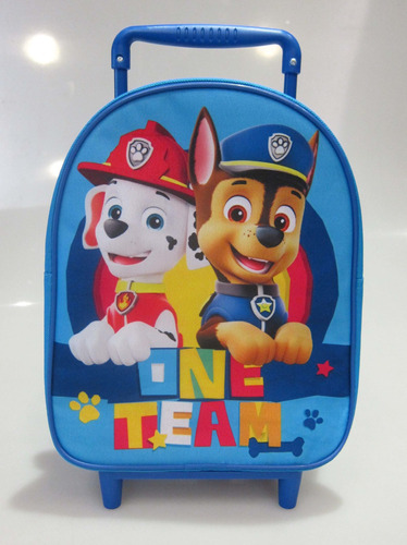 Mochila C/ruedas Mundo Bebe Paw Patrol Niño