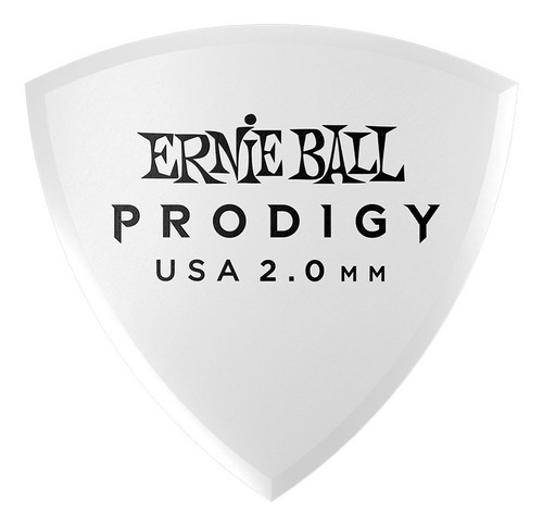 Palhetas Shield Prodigy 2 mm Bco Pct C/6 P09337 - Ernie Ball