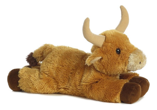 Peluche Aurora Flopsie Toro Bull 30cm Suave Tierno Esponjoso