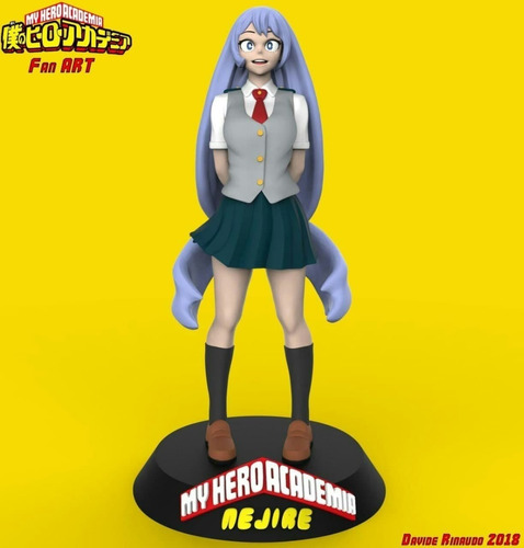 Boku No Hero Nejire My Hero Academia Stl Obj Impresión 3d