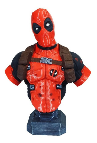 3d Figura Escultura Marvel Deadpool Busto Proxyworld
