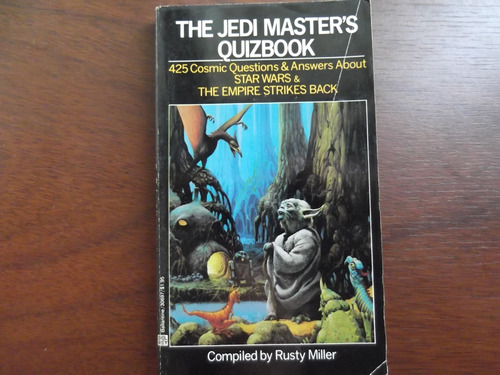 The Jedi Master's Quizbook Trivia  En Ingles Ciencia Ficcion