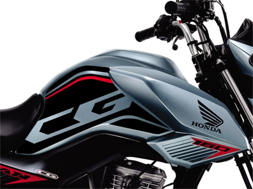 Adesivo Tanque Lateral Cg Titan 160 2018, 2019, 2020, 2021