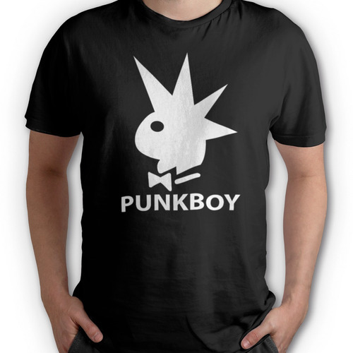Polera Punkboy Playboy 100% Algodón 