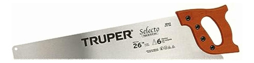 Truper Stx-26, Serrucho De Acero, Selecto, 26 , 6 Dpp