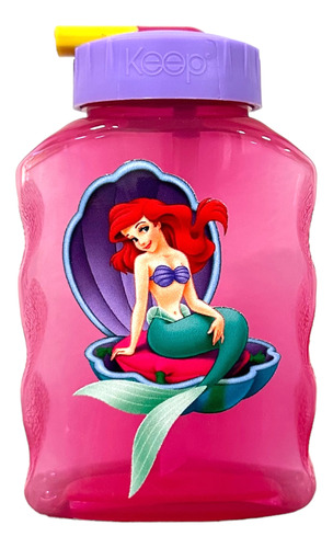Botella Toma Jugo Princesas Frozen Ariel - Kido 250ml Niños