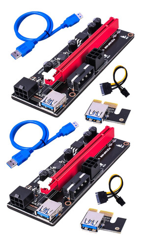 Tarjeta Adaptadora Usb De Extensión Gráfica Pci-e 1x A 16x