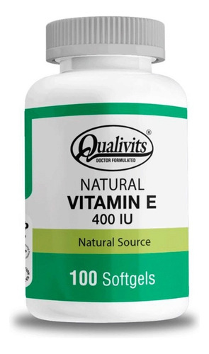 L Carnitina 250 Mg X 120 + Vitamina E 400 Ui - Qualivits Sabor Natural