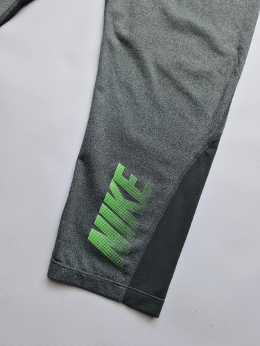 Calza Deportiva Larga Mujer Gris Nike Pro L (Usado)