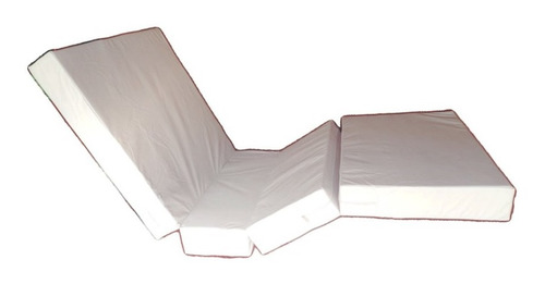 Imagen 1 de 6 de Colchón Articulado Impermeable Blanco Hospitalario