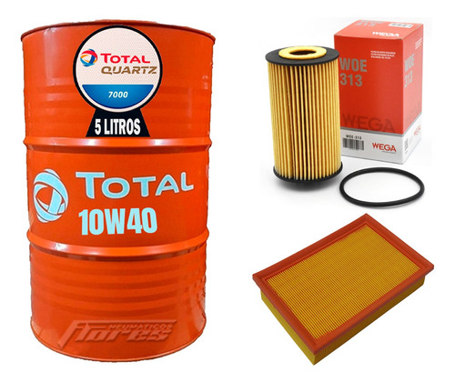 Cambio Aceite 10w40 4l + Kit Filtros Chevrolet Tracker 1.8