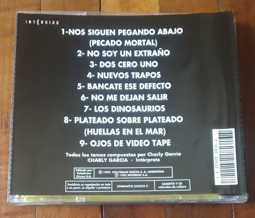 Charly García - Clics Modernos / Segund Edicion Acril. / Cd Estándar (Usado)