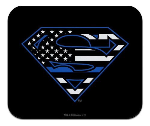 Superman - Alfombrilla Para Raton  Perfil Bajo   Diseño De