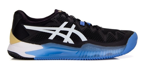 Tênis Asics Gel Resolution 8 Clay Masc. Preto/azul- 2022