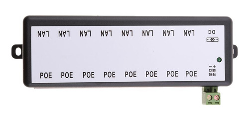 Conmutador Poe Ethernet Inteligente De 8 Puertos /100 Mbps