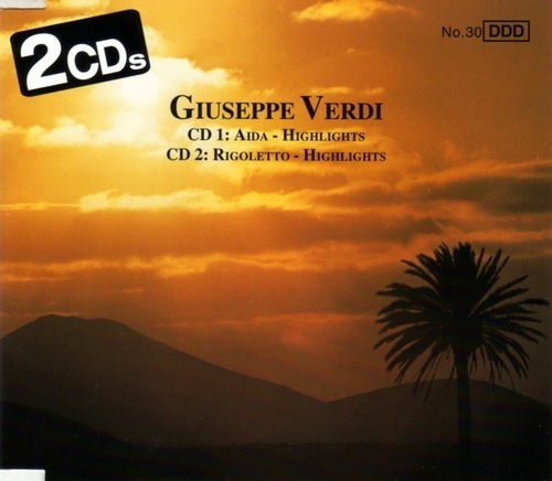 Giussepe Verdi 2 Cds Aida-rigoletto Hightlighs Impecable