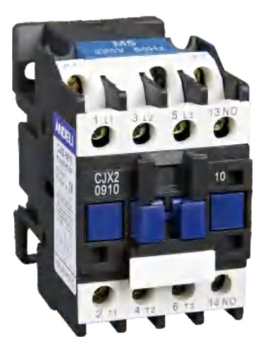 Contactor 3p 9 A Ac-3 Bob. 220 Vca 1no Cjx209-10m7 Andeli