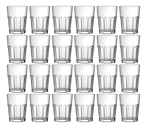 Jogo 24 Copos Bristol Nadir Figueiredo Vidro 60ml Cada Dose