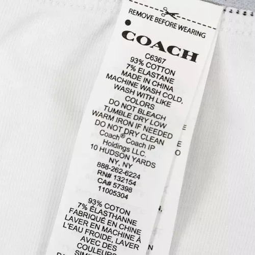 Boxer Largo Coach 2pk Algodón Caballero Suaves Confort