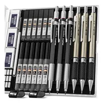 Comprar Nicpro Juego 6 Lápices Mecánicos Artísticos, 3 Lápices Metal
