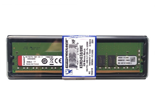 Imagem 2 de 2 de Memória 8gb Ddr4-2400 Ecc Udimm T30 T130 T330 R230 R330 C/nf