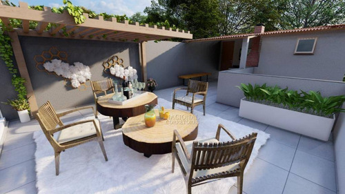 Cobertura À Venda, 86 M² Por R$ 400.000,00 - Campestre - Santo André/sp - Co5139