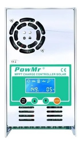 Controlador Carga Painel Solar 60a Mppt 12/24/36/48v Powmr