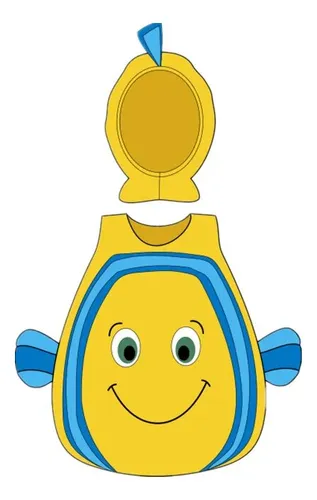 Disfraz De Nemo, Pequeño Pez Amarillo Con Capucha Para Bebé