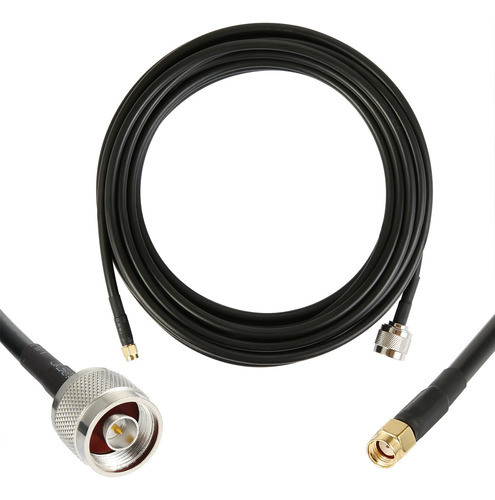 Wizace S-lmr240 - Cable Coaxial De Extensin N Macho A Rp-sma