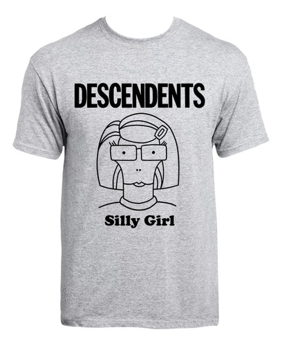 Remera Descendents Silly Girl Punk Rock Algodón Premium