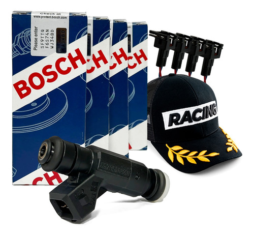 Jogo 4 Bicos Bosch 0280.156.453 65lbs