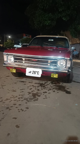 Opala Vermelho Grená, Com Capota De Vinil
