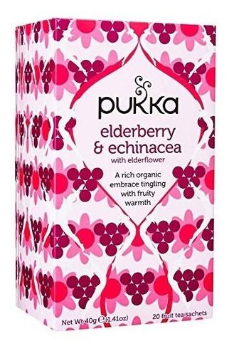 Pukka Orgánica De Saúco Y Echinacea Con Flor De Saúco Té - 2