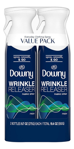 Aerosol Downy Wrinkleguard Para Telas, Fresco, 19.4 Oz (paqu