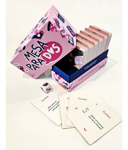 Juego De Cartas Para Parejas Mesa Para Dos Toyco