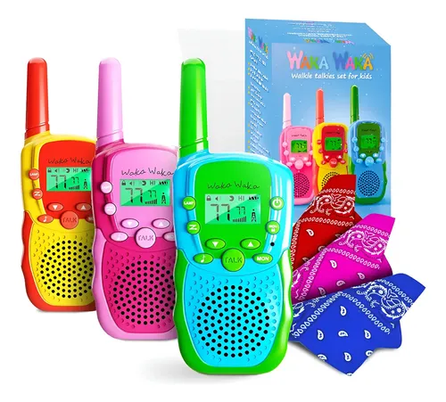 Walkie Talkies de Video ESIYTGOP para Niños, Pack de 2 con Cámara HD Walkie Talkies de Video ESIYTGOP para Niños, Pack de 2 con Cámara HD