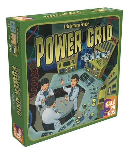 Power Grid Card Game Jogo De Cartas Galapagos Pwg201