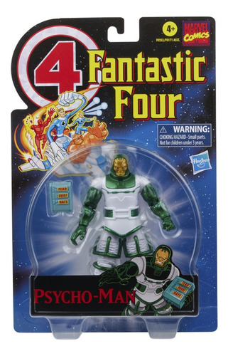 Figura De Acción Psychoman Hasbro Marvel Fantastic Four 15cm
