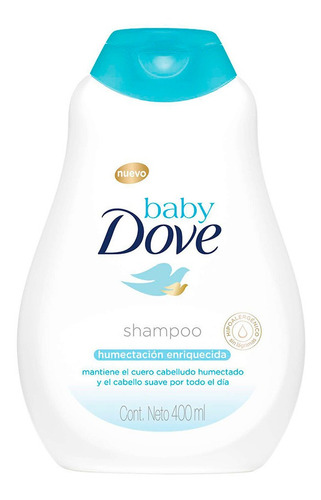 Shampoo Dove Baby Hidratación Enriquecida 400ml