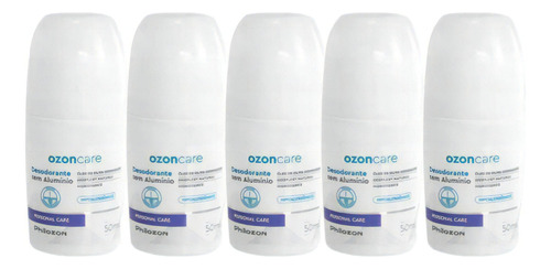 Desodorante Sem Alumínio Ozonizado Antiodor Anti Odor -kit 5