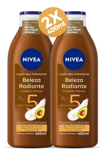 Kit Loção Deo Hidratante Beleza Radiante Cuidado Intenso 2 undiad...