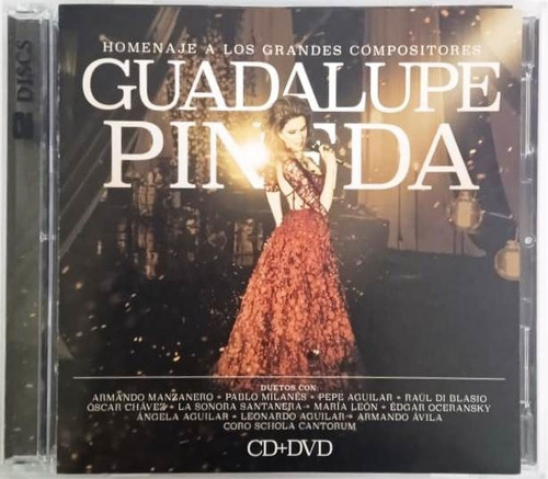 Guadalupe Pineda - Homenaje A Grandes Compositores Dvd + Cd