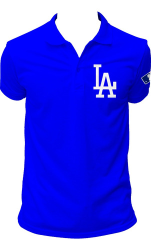 Playera Polo Deportiva Angeles Dodgers M1