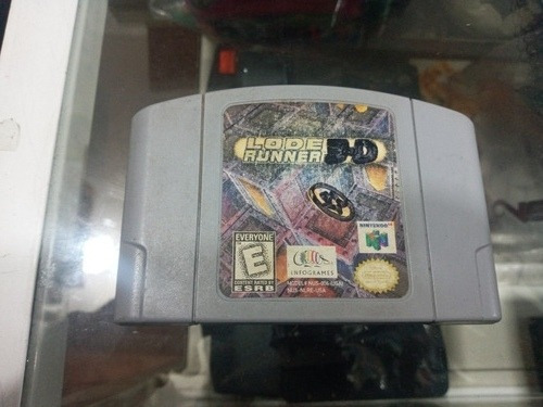 Lode Runner 3d Para Nintendo 64,excelente Titulo,checalo