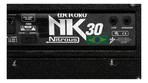 Amplificador Cubo Teclado Meteoro Nitrous Nk30 30w