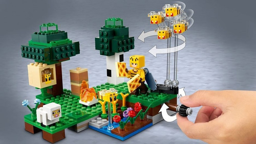 Kit De Construcción Lego Minecraft La Granja De Abejas 21165 238