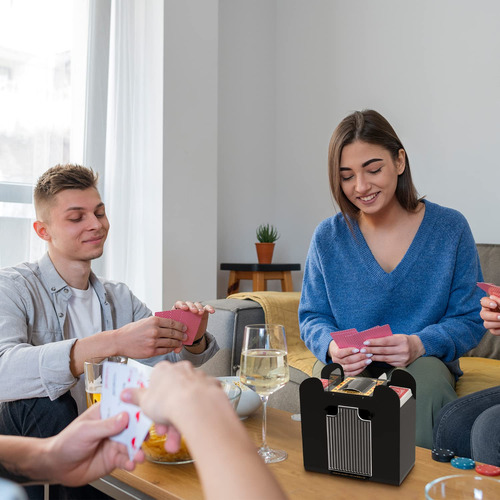 Barajador Automático De Cartas Máquina Electrónica De